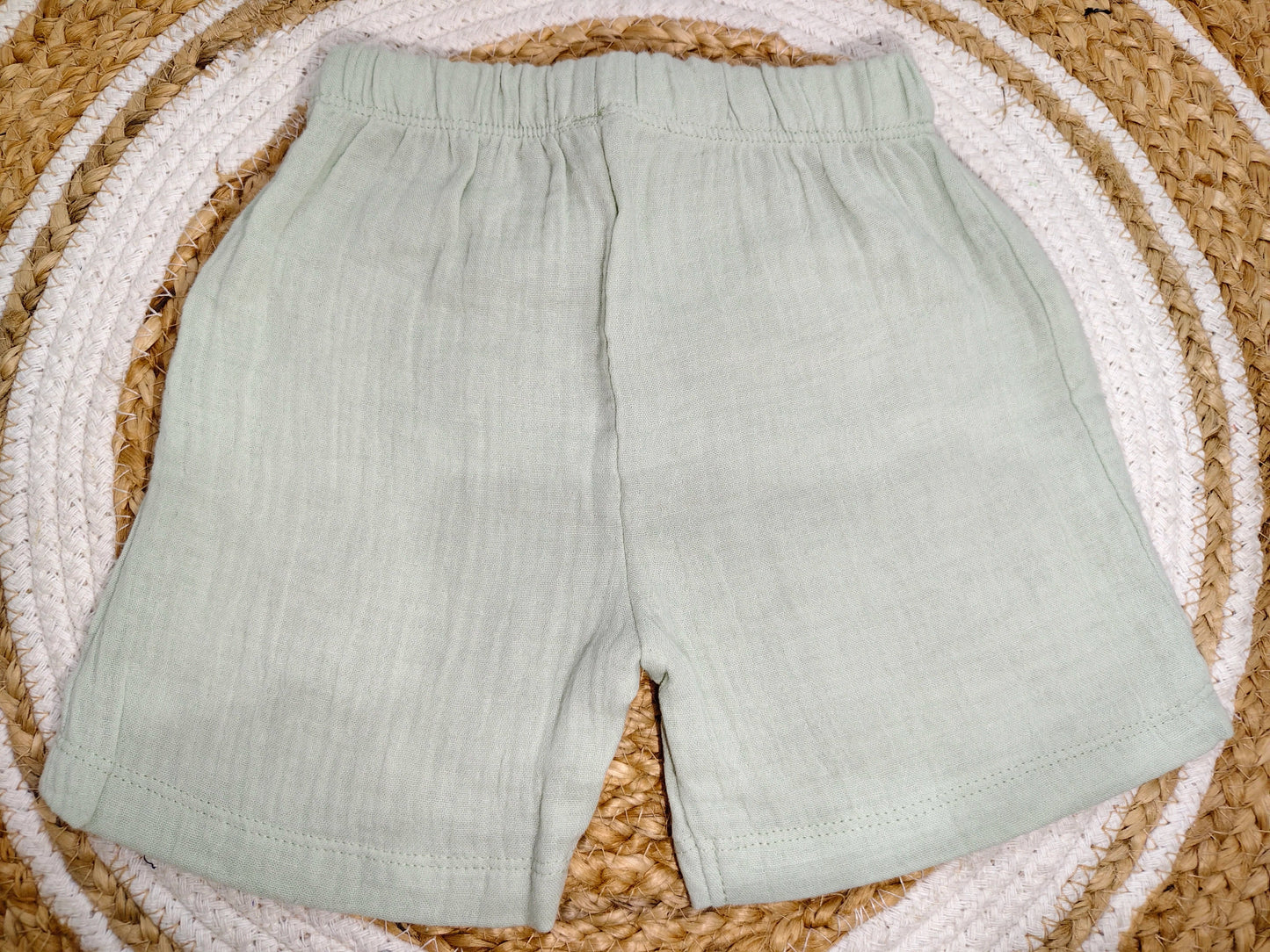 Crinkle Muslin Sleeveless Co-Ord | Little Sunbeam