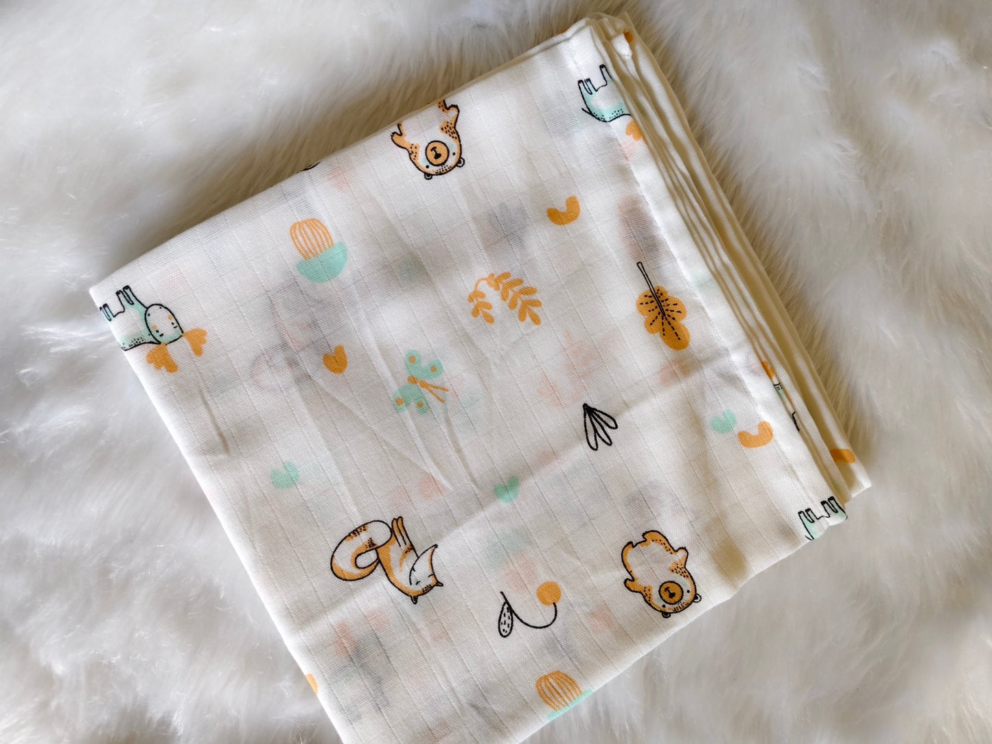 Organic Muslin Swaddle | Little Sunbeam