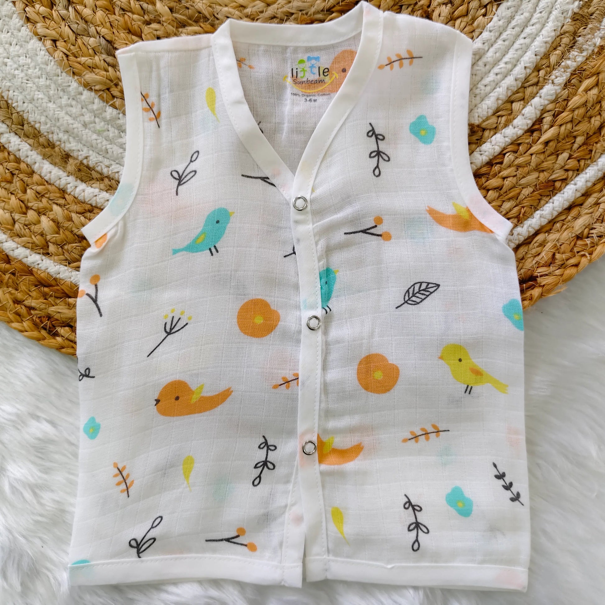 Organic Muslin Jabla | Little Sunbeam