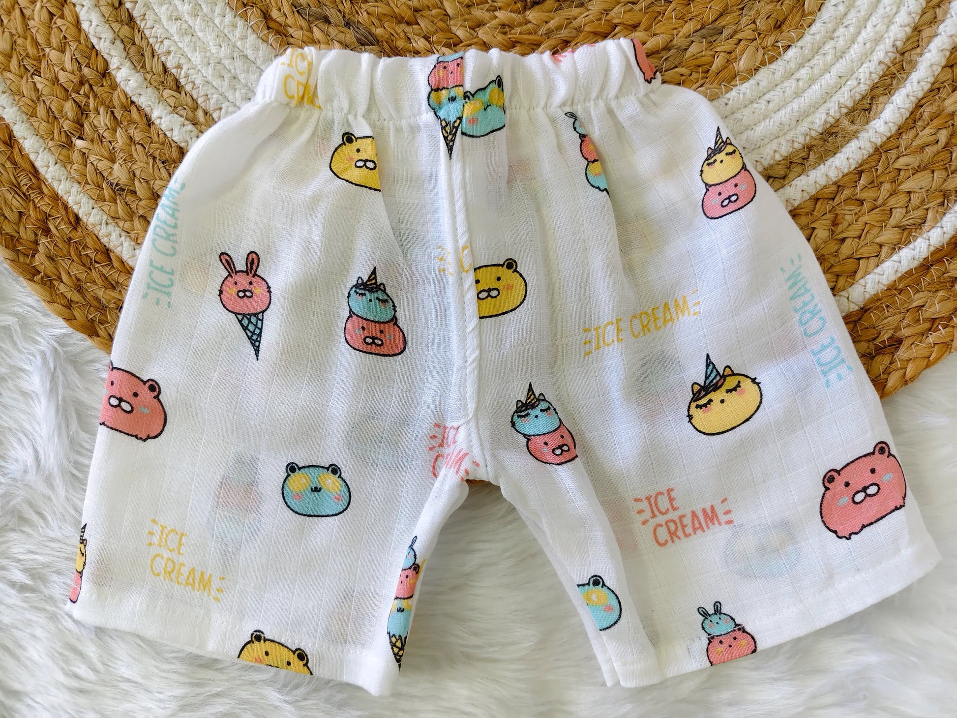 Muslin Sleeveless Co-Ord  | Little Sunbeam