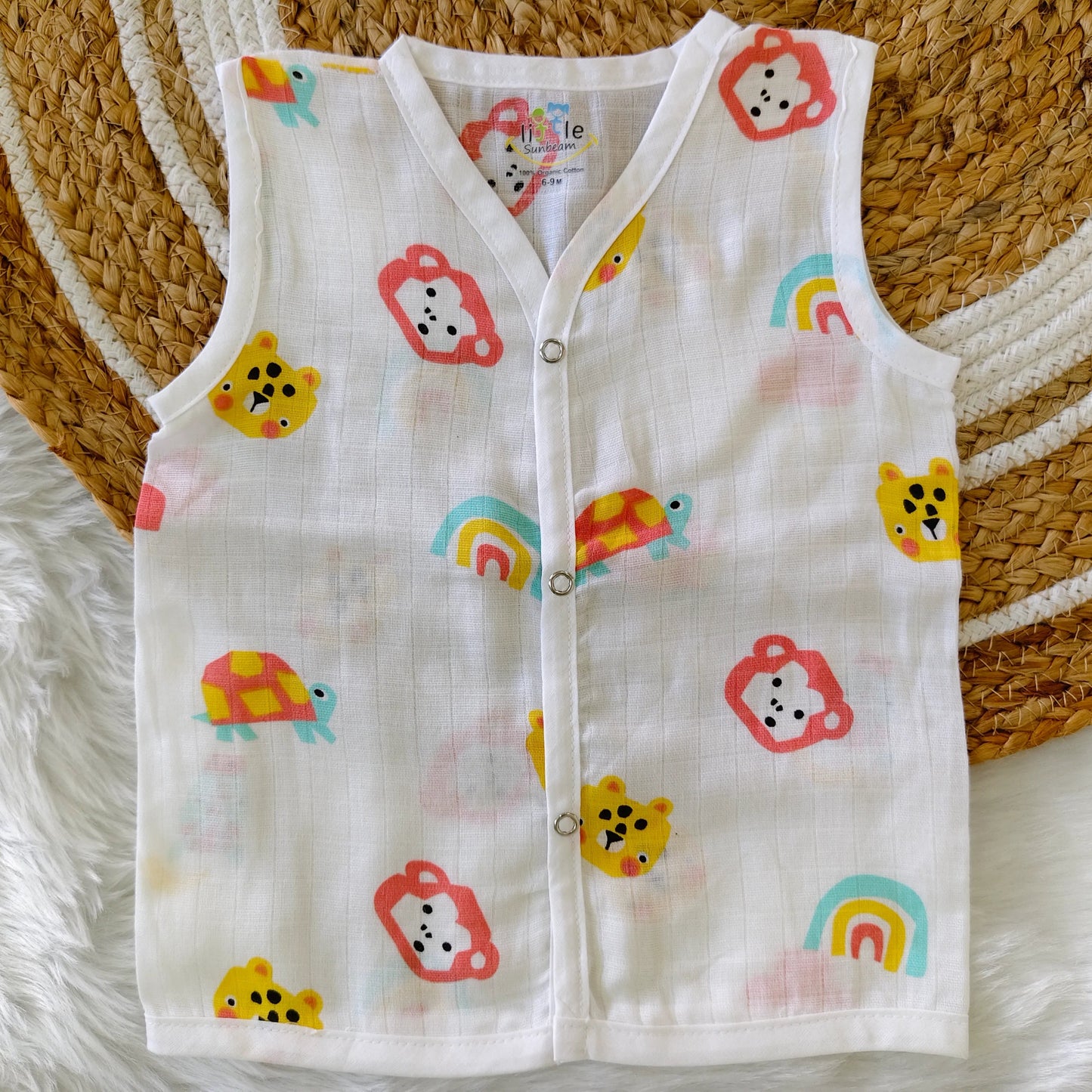 Muslin Sleeveless Co-Ord | Little Sunbeam