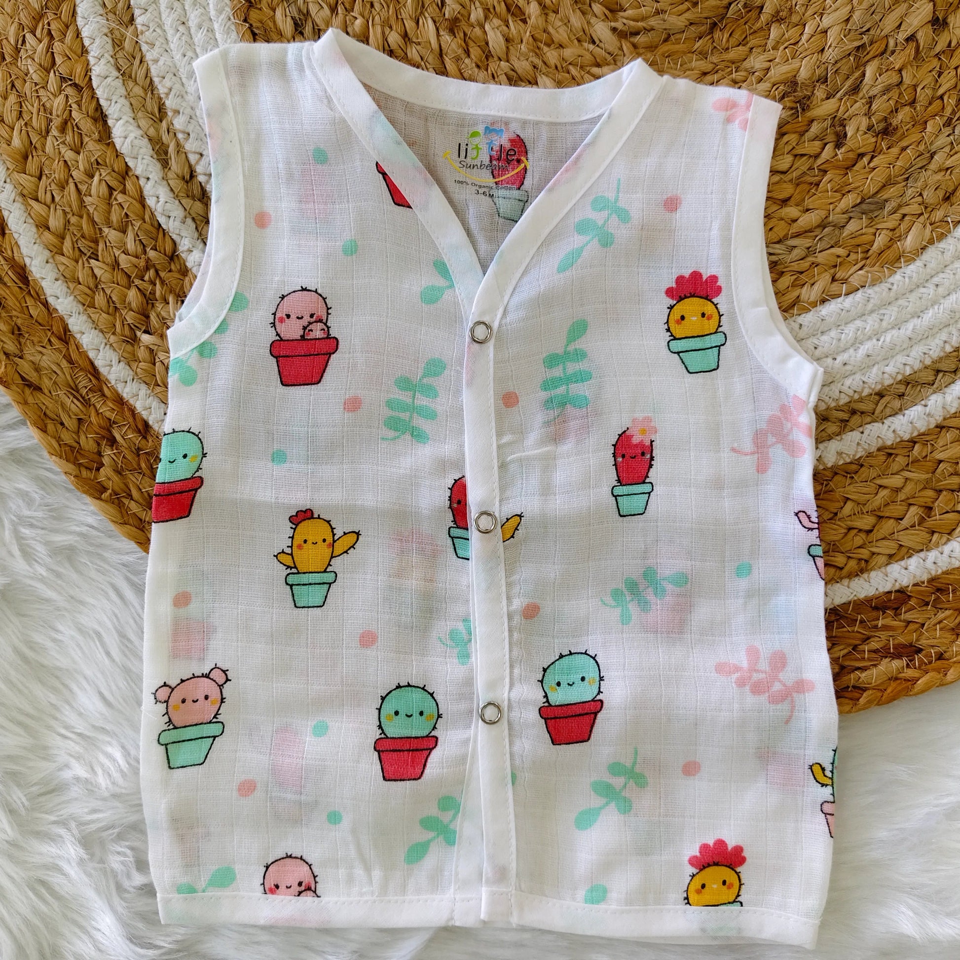 Muslin Sleeveless Co-Ord | Little Sunbeam