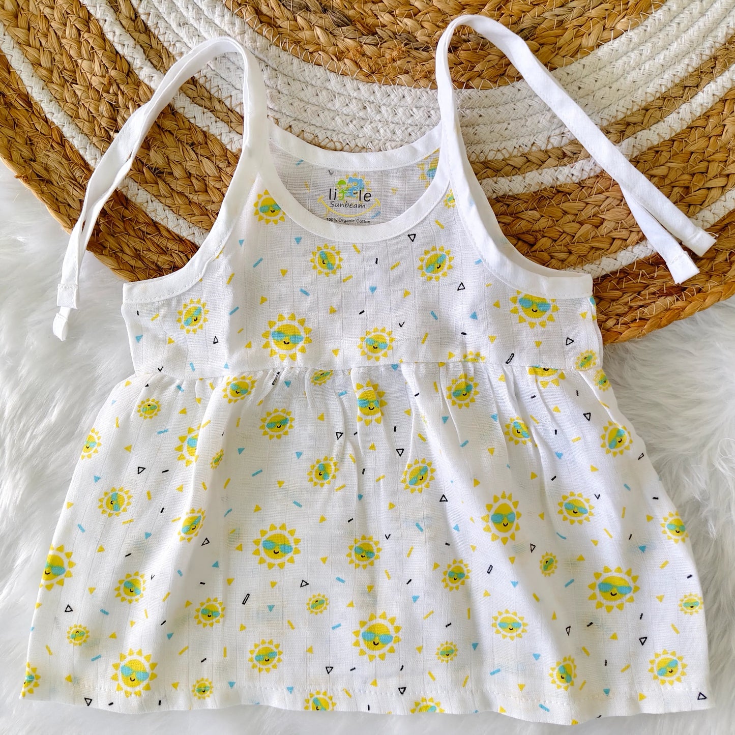 Muslin Knot Frock | Little Sunbeam