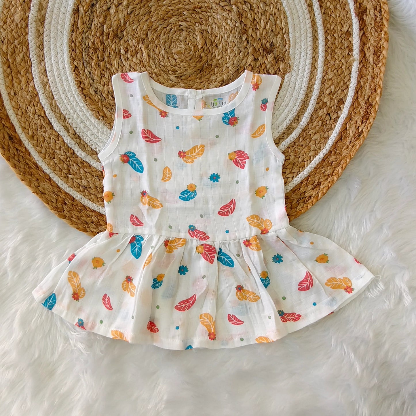 Back Button Frock - Little Sunbeam