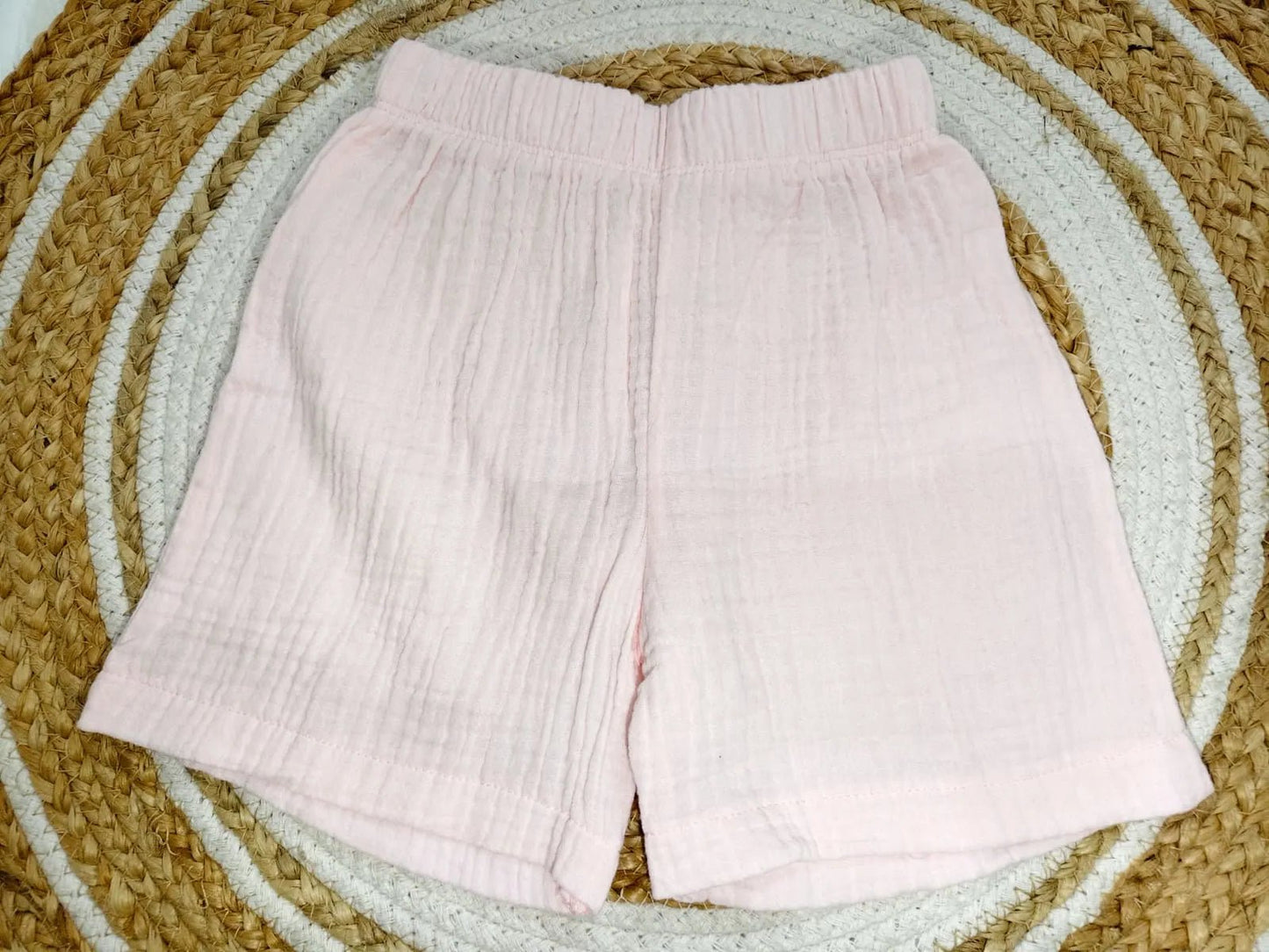 Crinkle Muslin Sleeveless Co-Ord |  Little Sunbeam